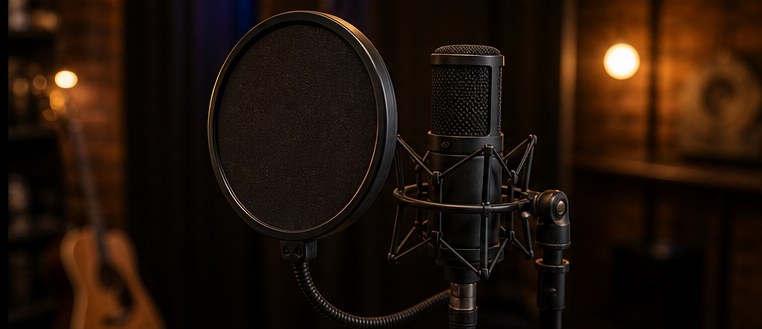 Filtre anti-pop pour voix
