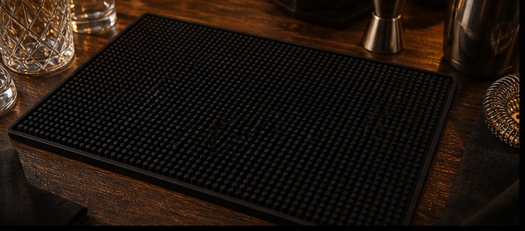 Tapis de bar en caoutchouc